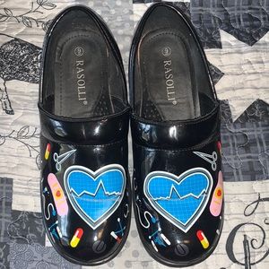 Rasolli brand Nurse clogs size 9.